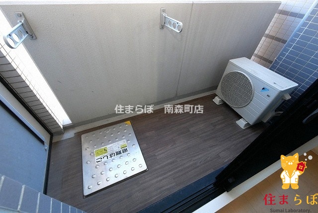 バルコニー　日常使いを想像しながら