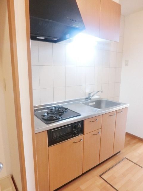 キッチン　お手入れ簡単のシステムキッチン