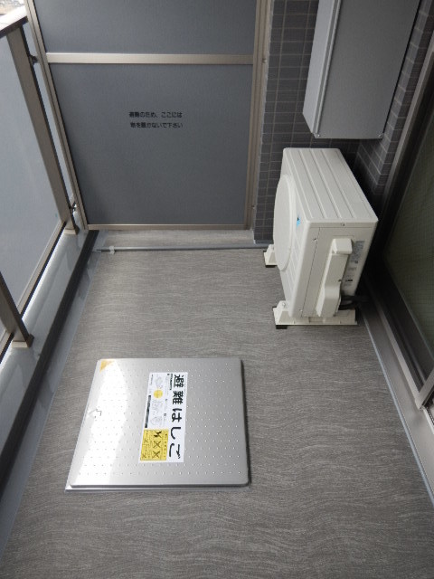 バルコニー　落ち着いた時間を過ごせるバルコニーです