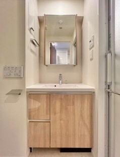 洗面設備　※こちらの写真は他部屋参考写真です