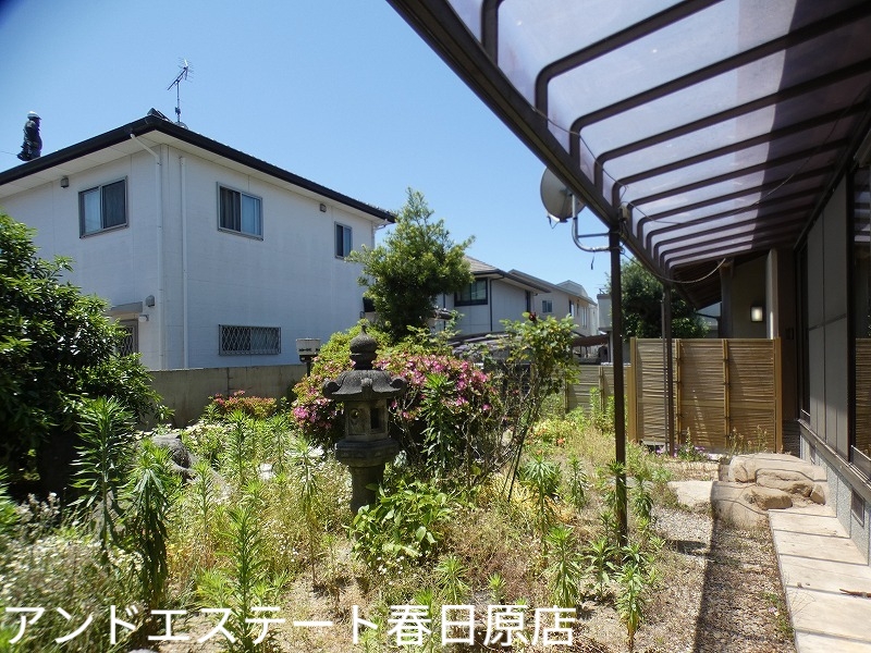 庭　広い専用庭もあります