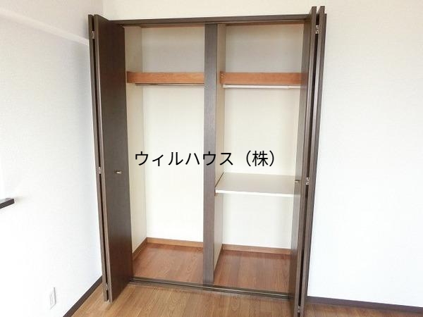 収納　クローゼット！