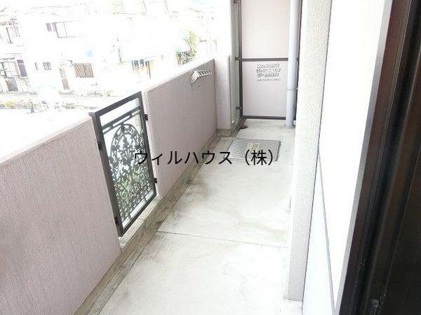 バルコニー　広々ベランダ！