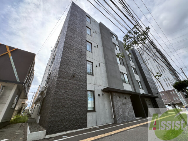 建物外観　白石区南郷通「シティプレミア南郷１３丁目」完成予想パース