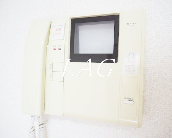 セキュリティ　モニター付きインターホンです。