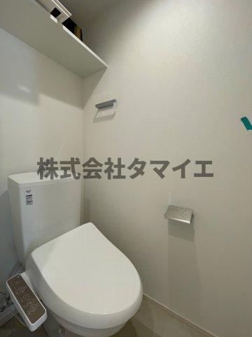 トイレ　ゆったりとした空間のトイレです