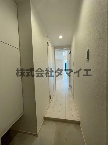 玄関　明るい玄関です