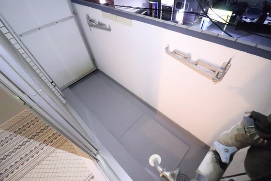 バルコニー　※別部屋の写真です