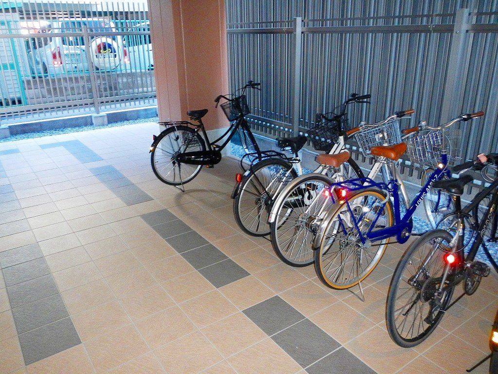 駐車場　駐輪場