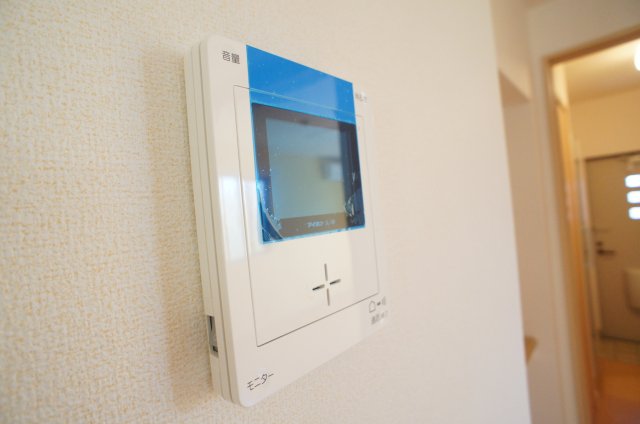 セキュリティ　TVドアホンです