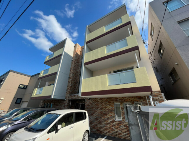 建物外観　札幌市北区麻生町「フェイバリト麻生」
