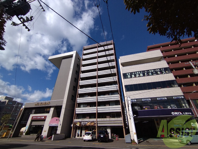 建物外観　札幌市中央区南一条西「サエラ１１５」