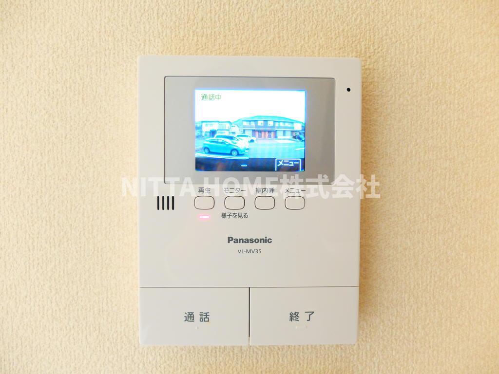 セキュリティ　ＴVドアホンを設置済み◎