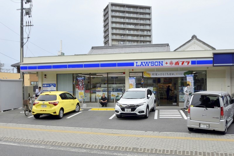 コンビニ　ローソン矢野駅前店（コンビニ）まで694m