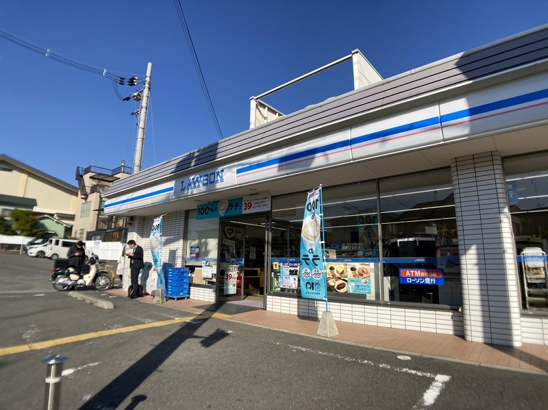 コンビニ　ローソン 山科勧修寺店（コンビニ）まで184m