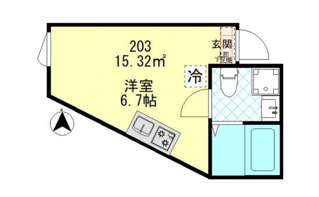 ムーンテラス多摩川の間取り写真