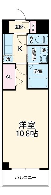 ウエストステージの間取り写真