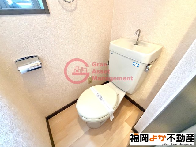 トイレ　ゆったりとした空間のトイレです