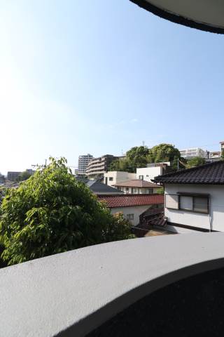 眺望　緑も見えて気持ち良いです。