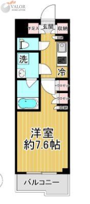 ＪＲ南武線 武蔵中原駅 徒歩12分 5階建 築7年の間取り写真
