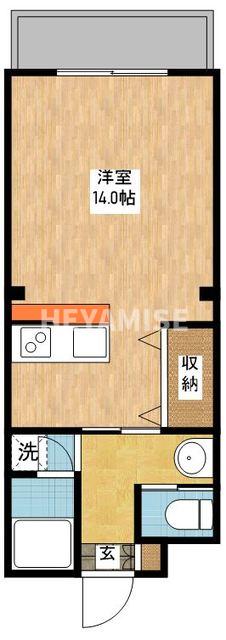 エスポワール坊ノ前Bの間取り写真