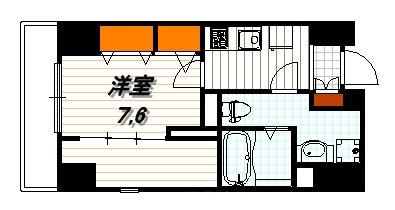 アート四条堀川の間取り写真