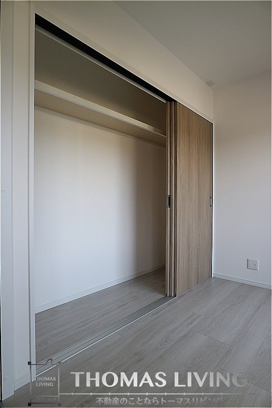 収納　お部屋にクローゼットが付いているので、入居後すぐに整理できて