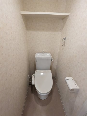 トイレ　※写真は同じマンションの違う部屋のものになります。