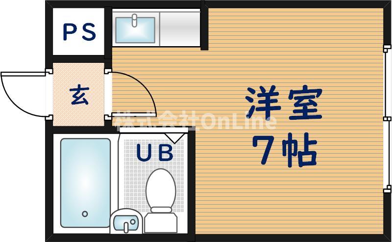 大宝小阪CTスクエアの間取り写真