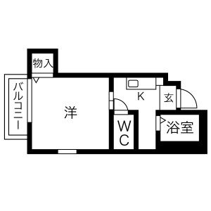 クレアコート東山 A棟の間取り写真