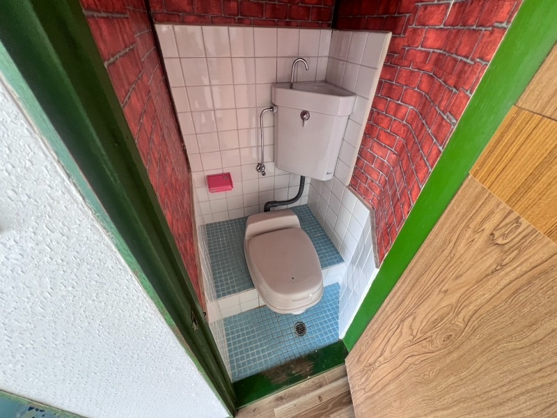 北区鈴蘭台東町アパートのトイレ写真