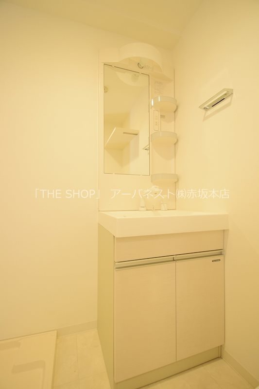 洗面設備　使いやすいシャワー付シングルレバー水栓