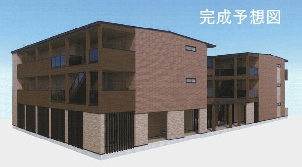 近鉄京都線 伏見駅 徒歩2分 3階建 新築の外観写真