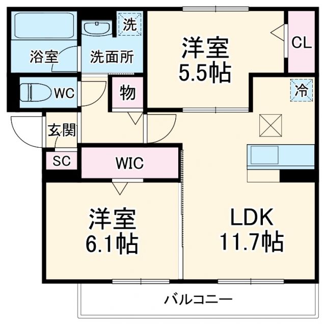 PEACEHOMEの間取り写真