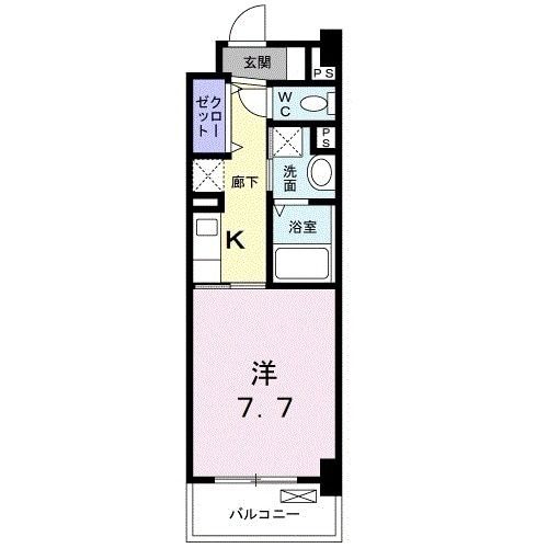 ＪＲ東海道本線 甲子園口駅 徒歩10分 6階建 築6年の間取り写真