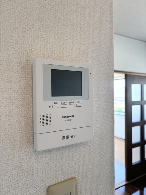 セキュリティ　モニター付き