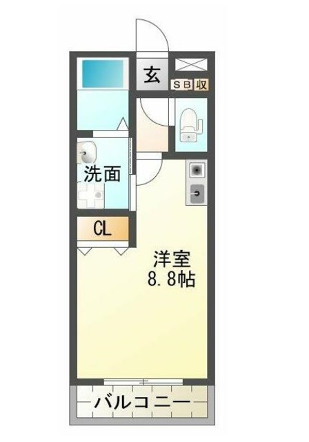 駿東郡清水町徳倉のマンションの間取り