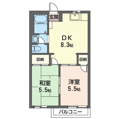 ドミール・アンの間取り