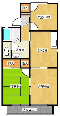 プレミールハイツ五番館の間取り