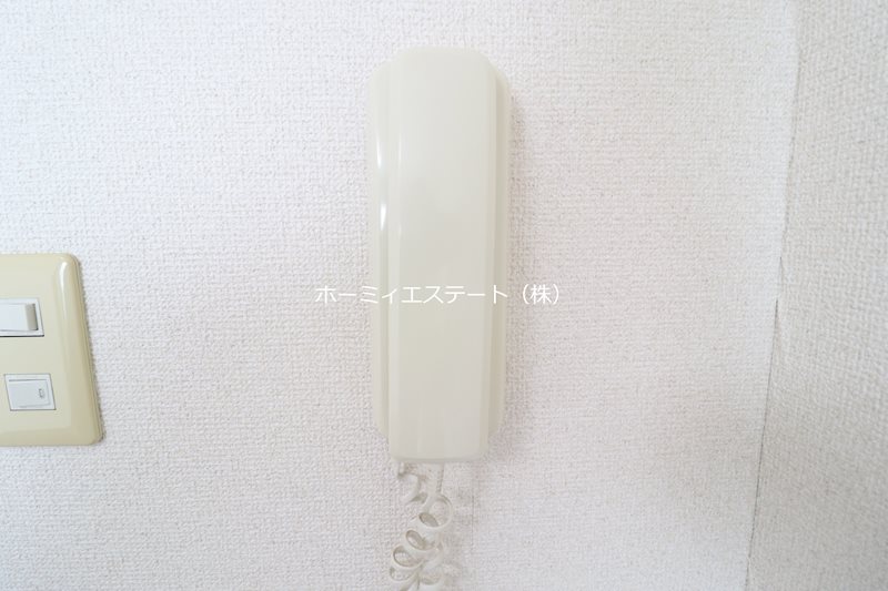 セキュリティ　インターフォンです♪