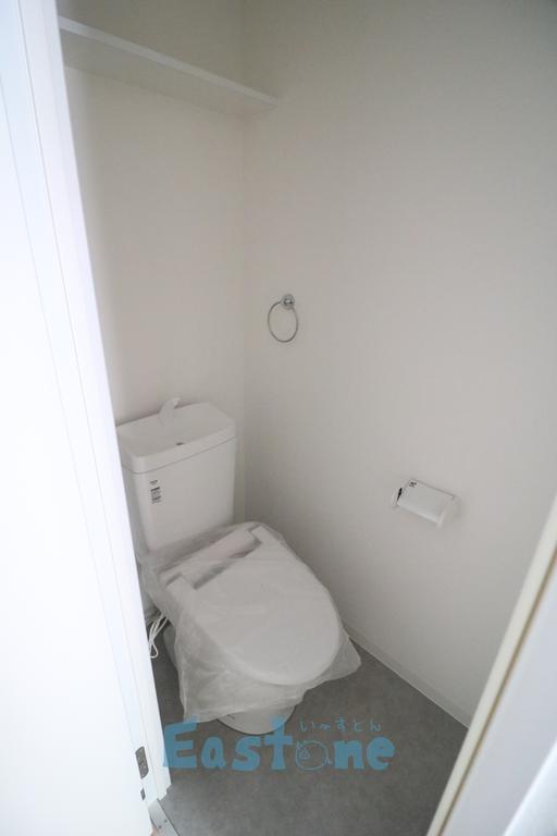 トイレ　暖房便座付きの落ち着いた空間