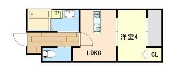 エルエル　IIの間取り