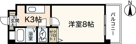 【広島市安佐南区伴東のマンションの間取り】