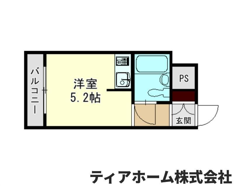 大和高田市栄町のマンションの間取り