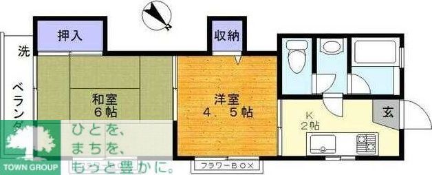 木下マンションの間取り