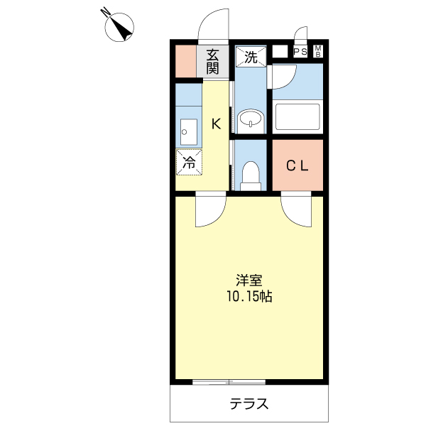 サンパティーク山善の間取り