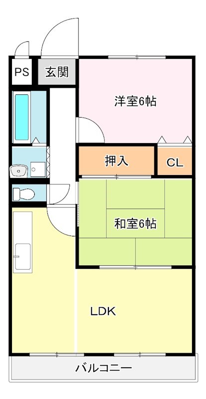 クレベールの間取り