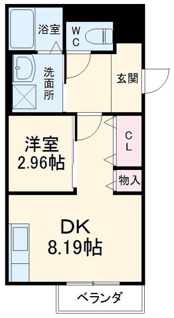 クレアールの間取り