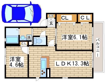 ファミーユの間取り