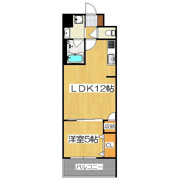 ベラジオ雅び京都三条通の間取り